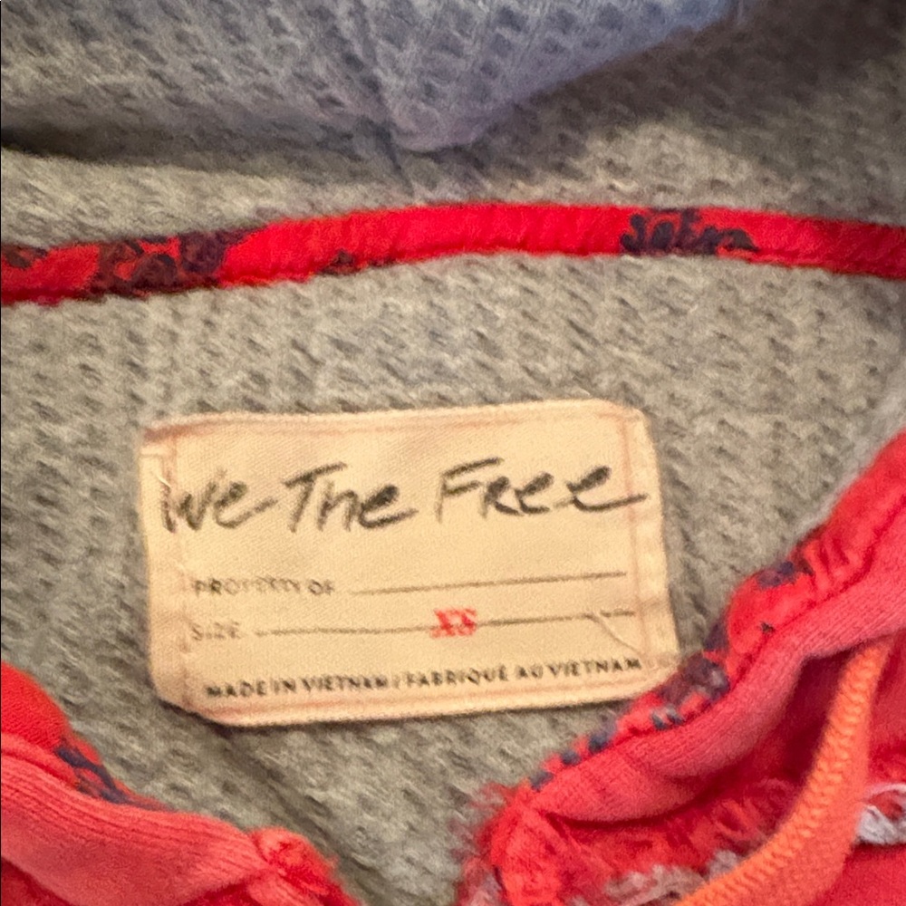 We The Free vintage full zip hoodie - Picture 2 of 6